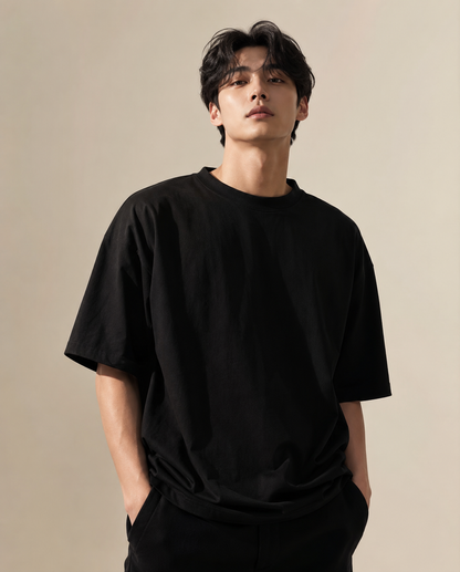 Kitsune Mask Girl Oversized T-Shirt